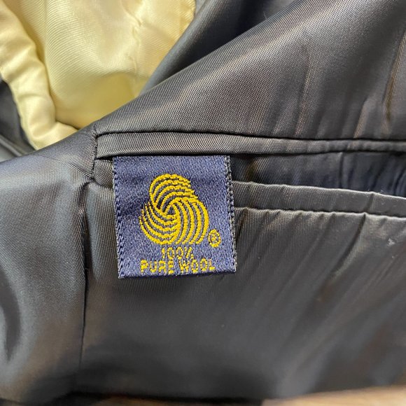 Brooks Brothers 2 Piece Suit 100% Wool 43R 32x31 Black Plaid - Picture 5 of 8